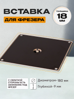 Вставка для фрезера, без разметки, 320 х 320 