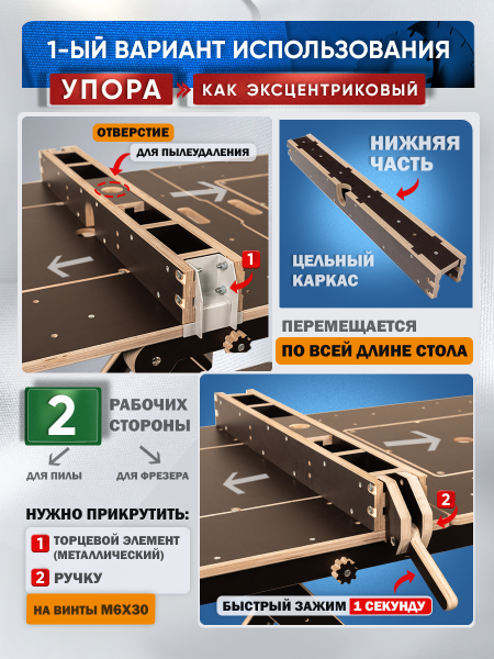 Верстак складной, для пилы и фрезера Titan XL