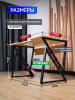 "Дизайн+" Стол компьютерный, игровой, прозрачная ламинация, 700 мм