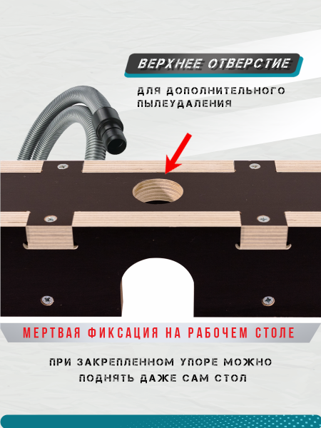 Параллельный упор с эксцентриковым зажимом